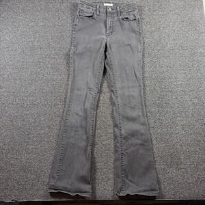 Levis 725 High Rise Bootcut Jeans Women's 29x34  Gray Denim Stretch
